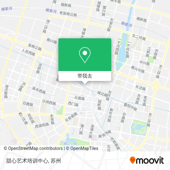甜心艺术培训中心地图