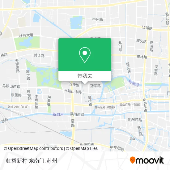 虹桥新村-东南门地图