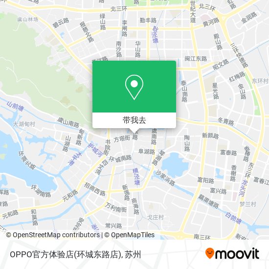 OPPO官方体验店(环城东路店)地图