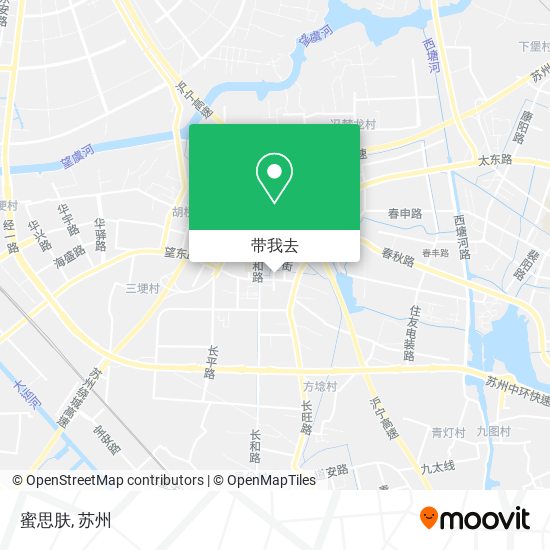 蜜思肤地图