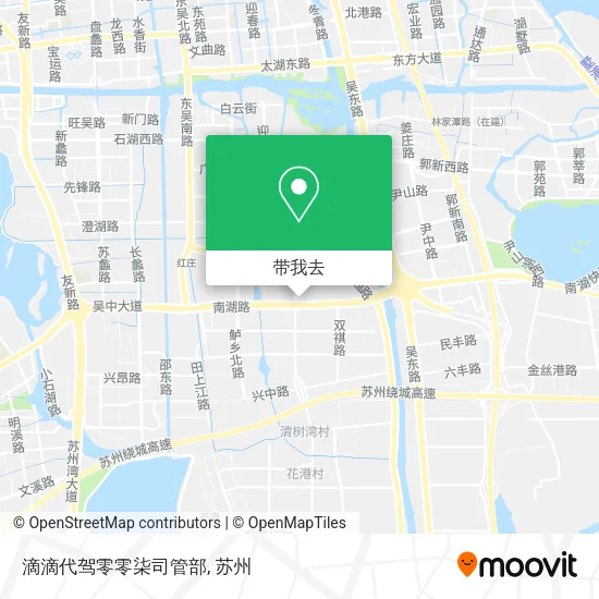 滴滴代驾零零柒司管部地图