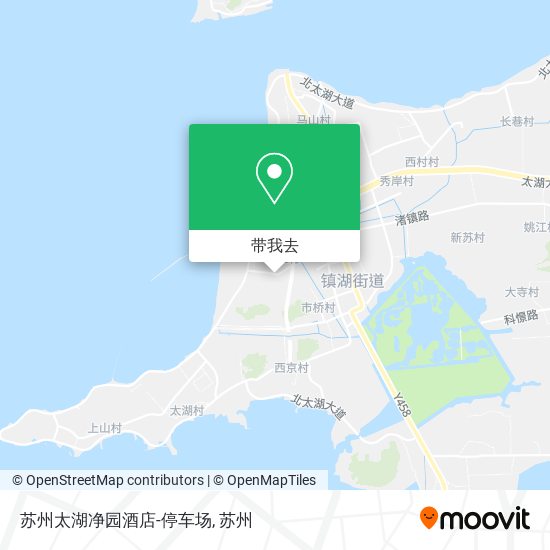 苏州太湖净园酒店-停车场地图