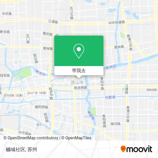 樾城社区地图