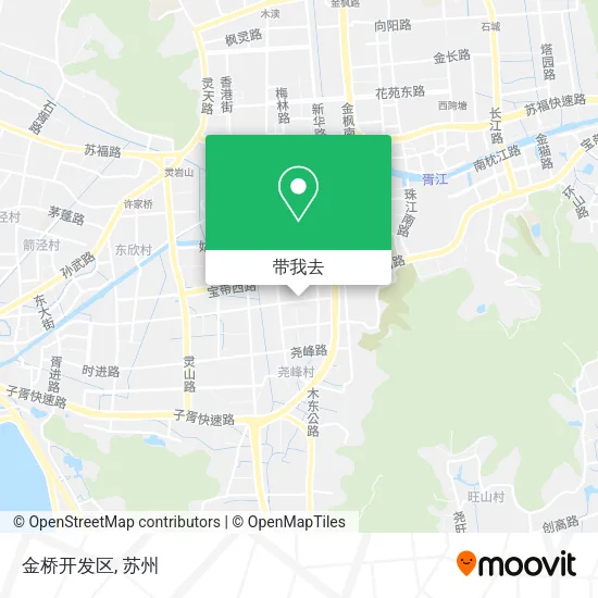 金桥开发区地图