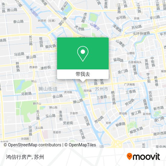 鸿信行房产地图