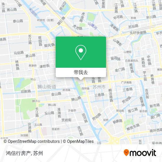 鸿信行房产地图