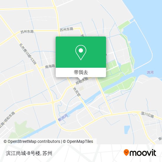 滨江尚城-8号楼地图