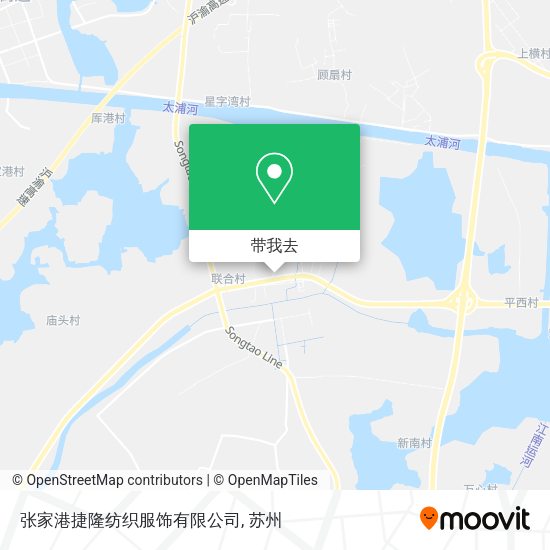张家港捷隆纺织服饰有限公司地图