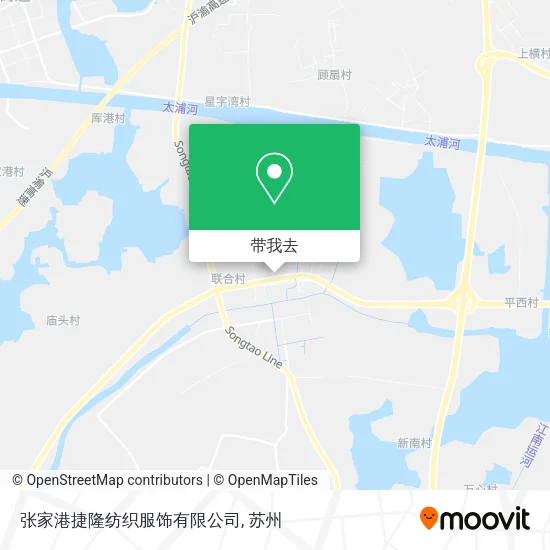 张家港捷隆纺织服饰有限公司地图