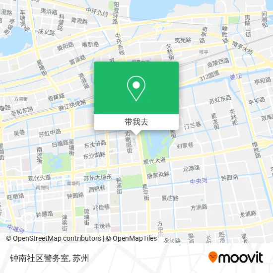 钟南社区警务室地图