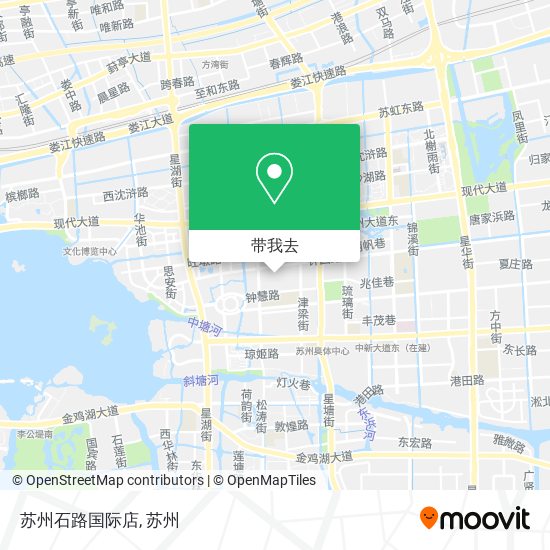 苏州石路国际店地图