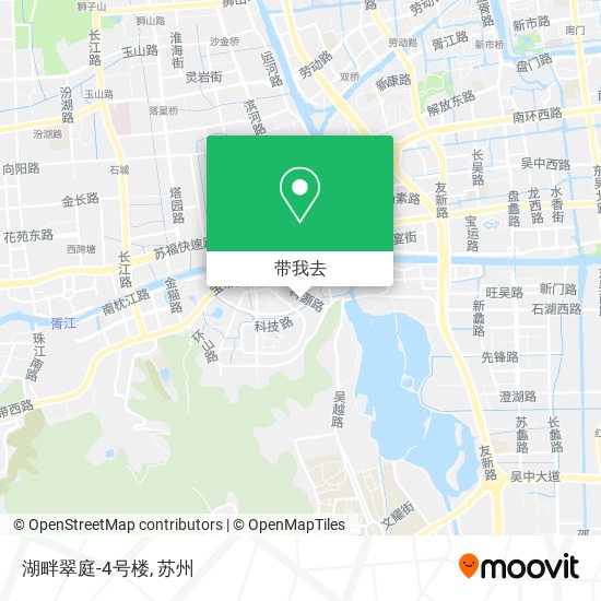 湖畔翠庭-4号楼地图