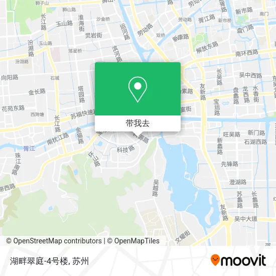 湖畔翠庭-4号楼地图
