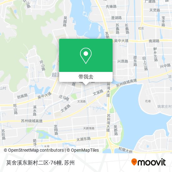 莫舍溪东新村二区-76幢地图