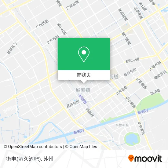 街电(酒久酒吧)地图
