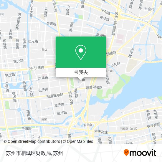 苏州市相城区财政局地图