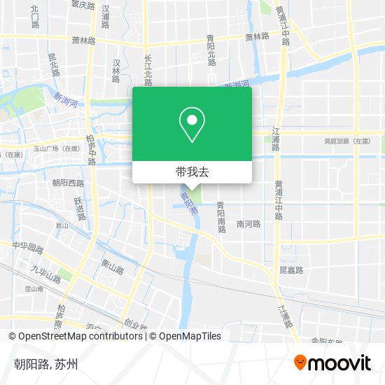 朝阳路地图