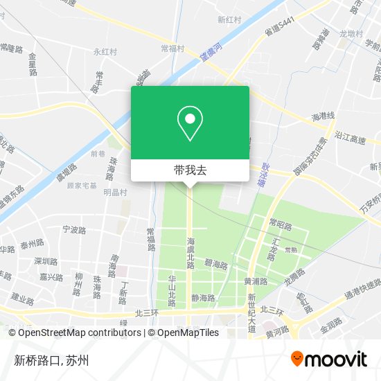 新桥路口地图