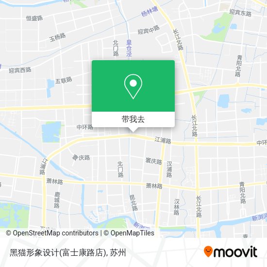 黑猫形象设计(富士康路店)地图
