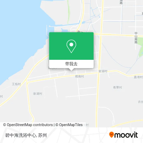 碧中海洗浴中心地图