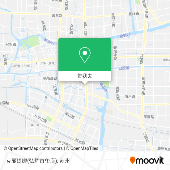 克丽缇娜(弘辉首玺店)地图