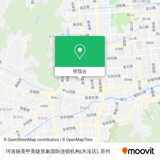 珂洛丽美甲美睫形象国际连锁机构(木渎店)地图