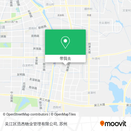 吴江区浩杰物业管理有限公司地图