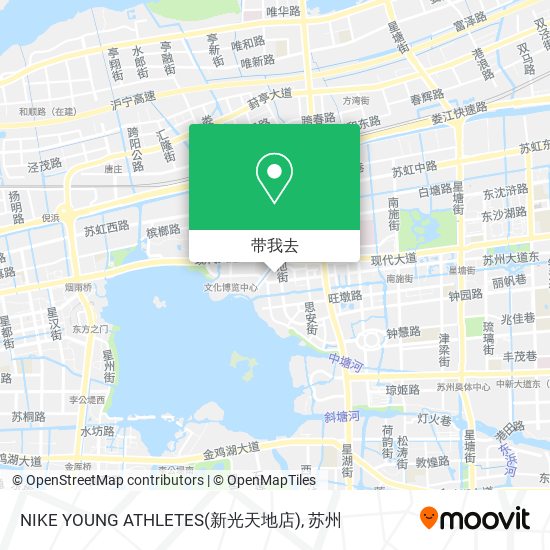 NIKE YOUNG ATHLETES(新光天地店)地图