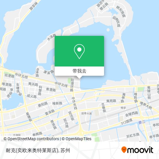 耐克(奕欧来奥特莱斯店)地图