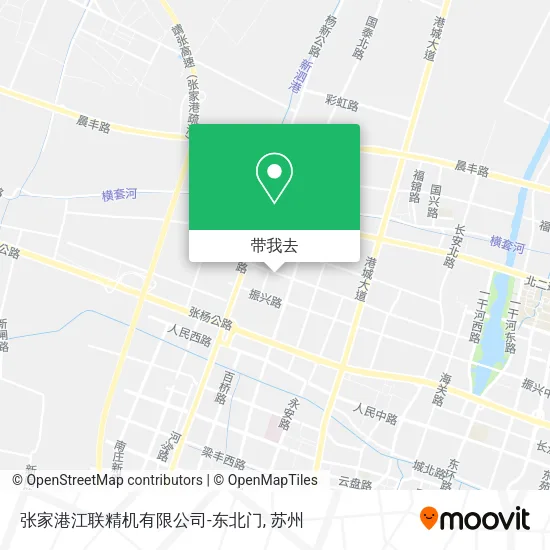 张家港江联精机有限公司-东北门地图