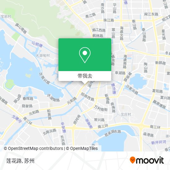 莲花路地图