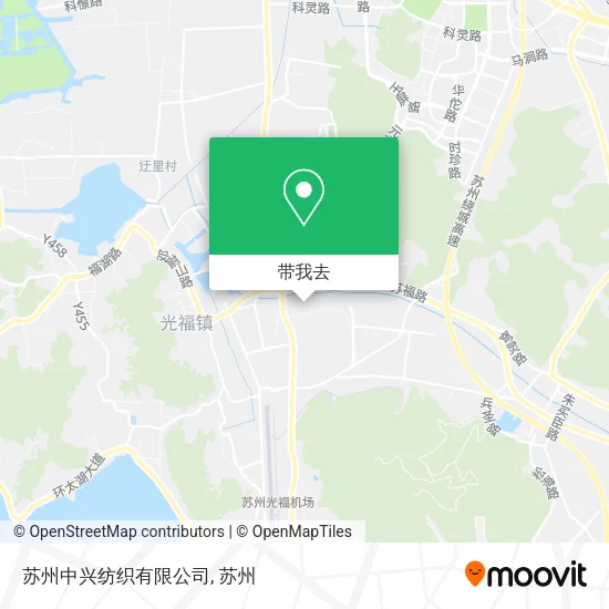 苏州中兴纺织有限公司地图