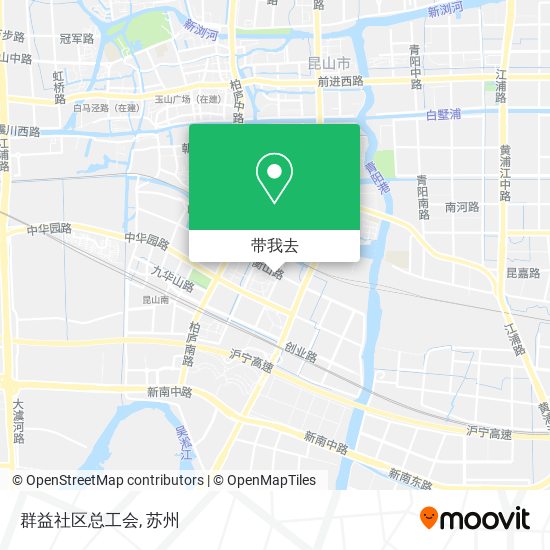 群益社区总工会地图