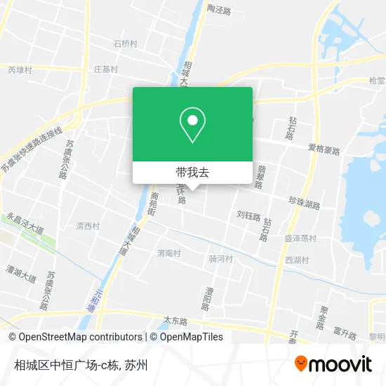 相城区中恒广场-c栋地图