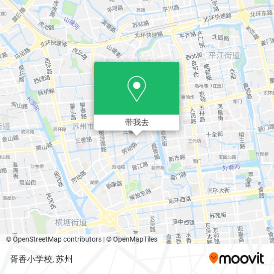 胥香小学校地图