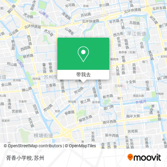 胥香小学校地图