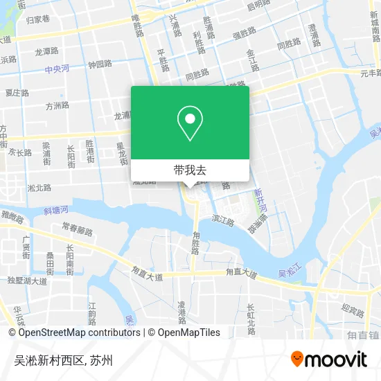 吴淞新村西区地图