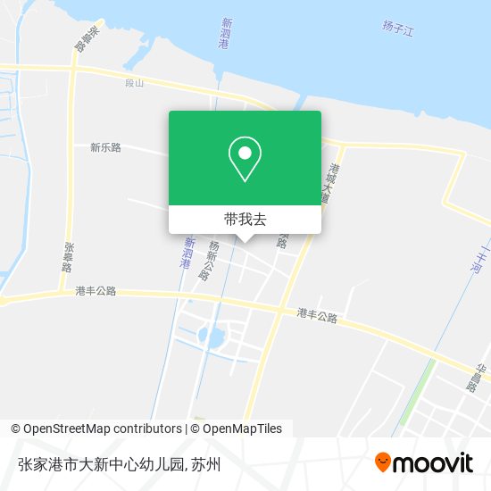 张家港市大新中心幼儿园地图