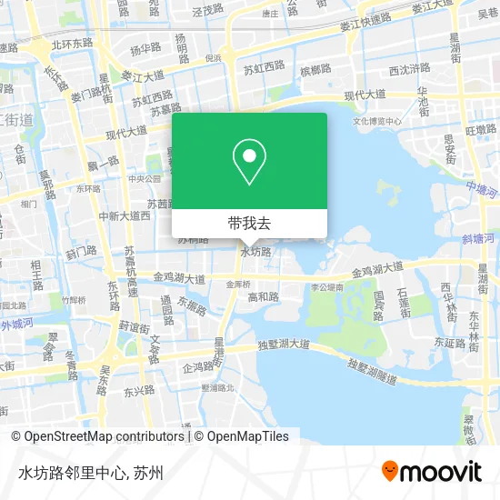 水坊路邻里中心地图