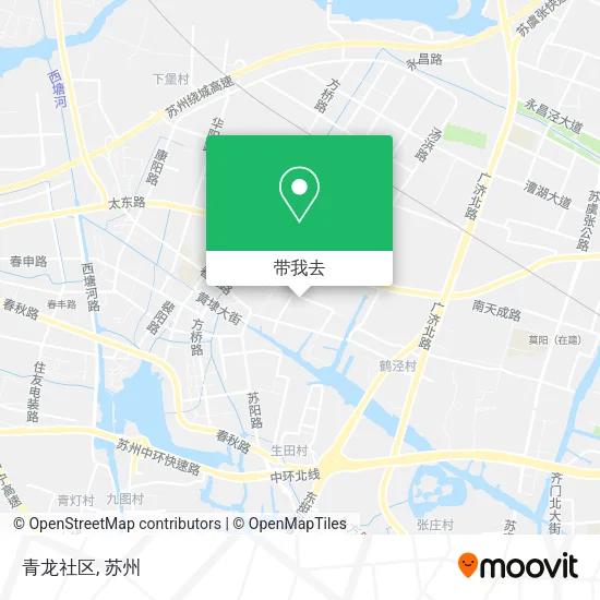 青龙社区地图