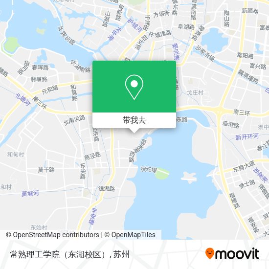 常熟理工学院（东湖校区）地图
