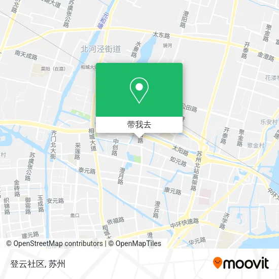 登云社区地图