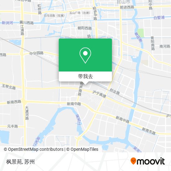 枫景苑地图