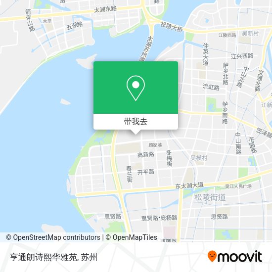 亨通朗诗熙华雅苑地图