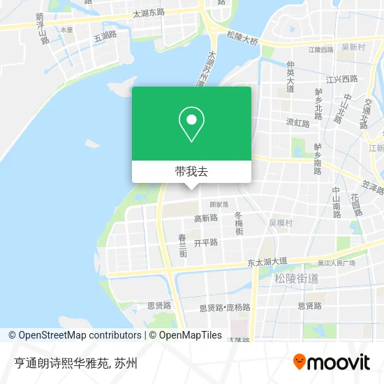 亨通朗诗熙华雅苑地图