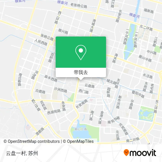 云盘一村地图