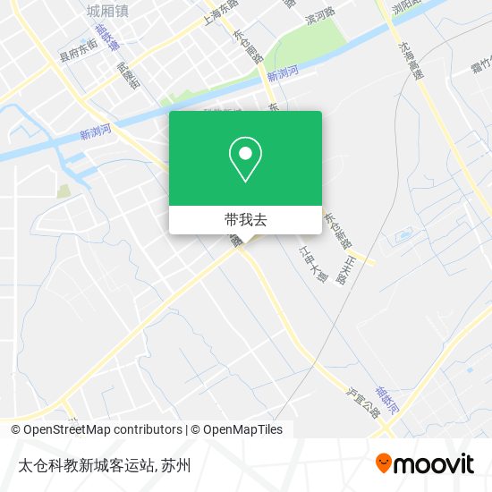 太仓科教新城客运站地图
