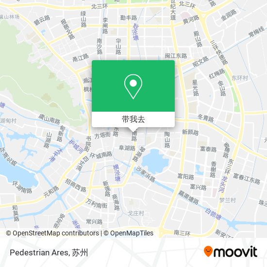 Pedestrian Ares地图