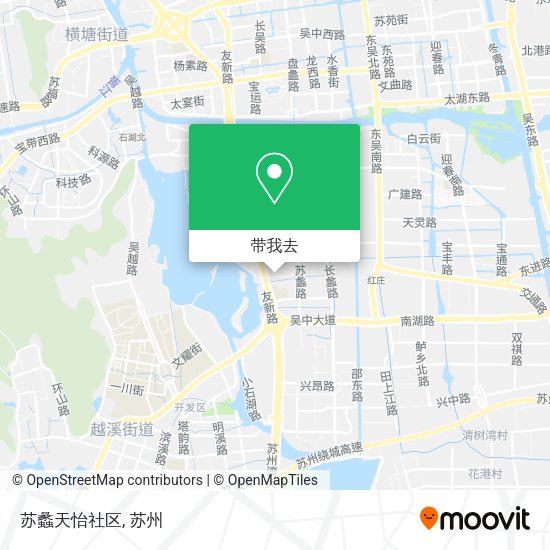苏蠡天怡社区地图
