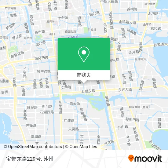 宝带东路229号地图